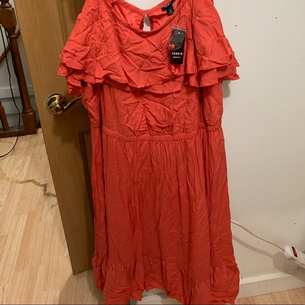 Torrid 4 sleeveless torrid dress